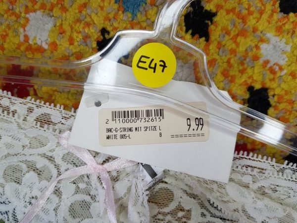 G-String mit Spitze | Baci | Größe L – Bild 2