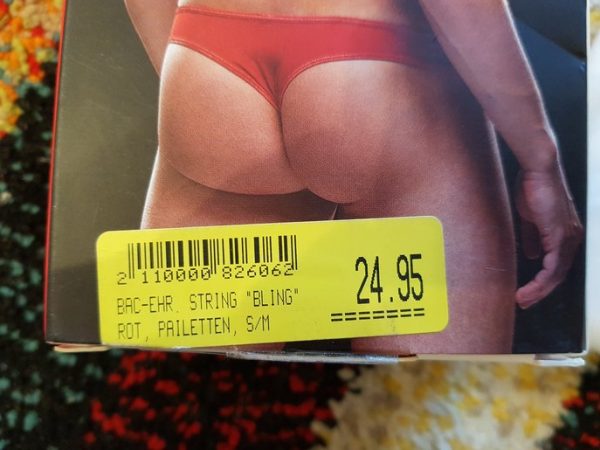 Männer Pailetten String | Envy | Größe S/M – Bild 2