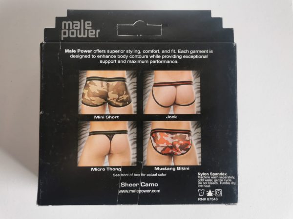 Männer Micro Thong, camouflage, Größe L, ZX17 – Bild 2