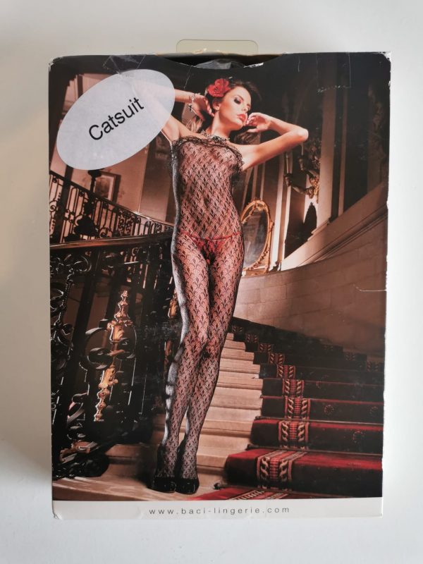 Catsuit, schwarz, OneSize, ZY01