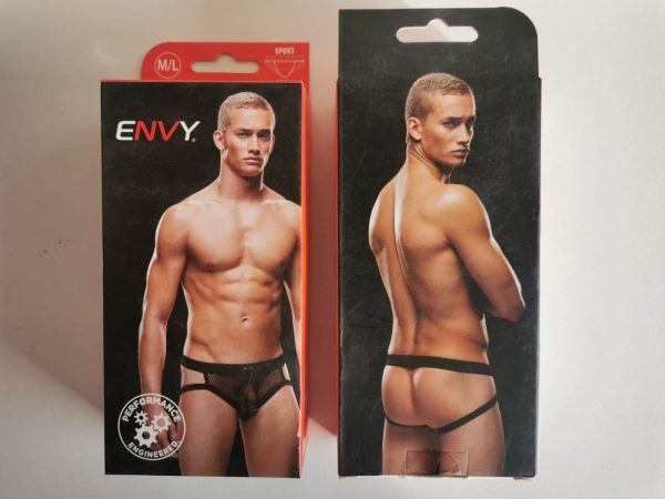 Männer Sport Jock, schwarz, L/ XL, ZZ18