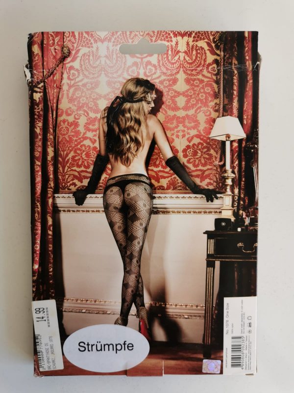 Pantyhose, schwarz, One Size, ZD03 – Bild 2
