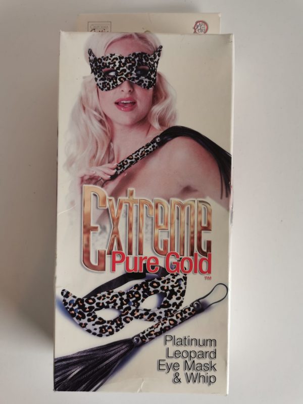 Maske und Peitsche kurz im Leoparden-Style