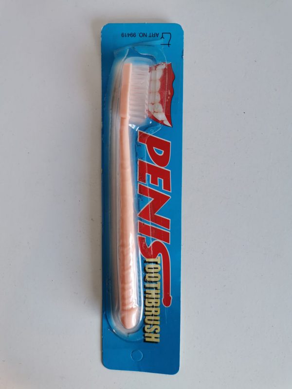 Penis-Zahnbürste