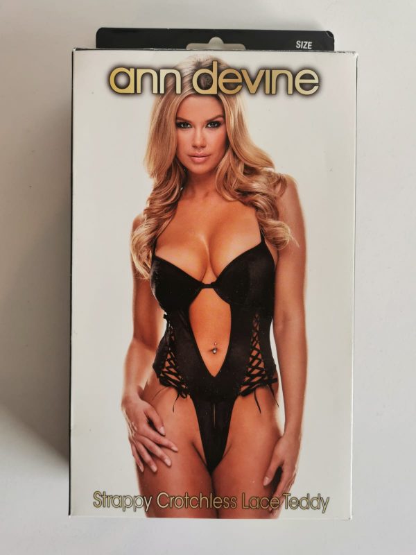 Satin Teddy, schwarz, M, YZ14